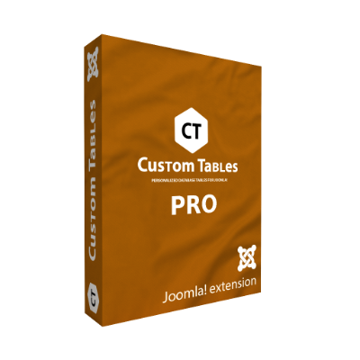 Custom Tables Pro for Joomla