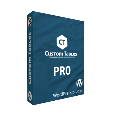 Custom Tables Pro for WordPress